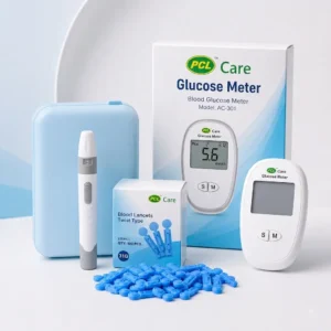PCL DIABETIC MACHINE (১০টি স্ট্রিপ+১০টি সুঁই) সহ মেশিন